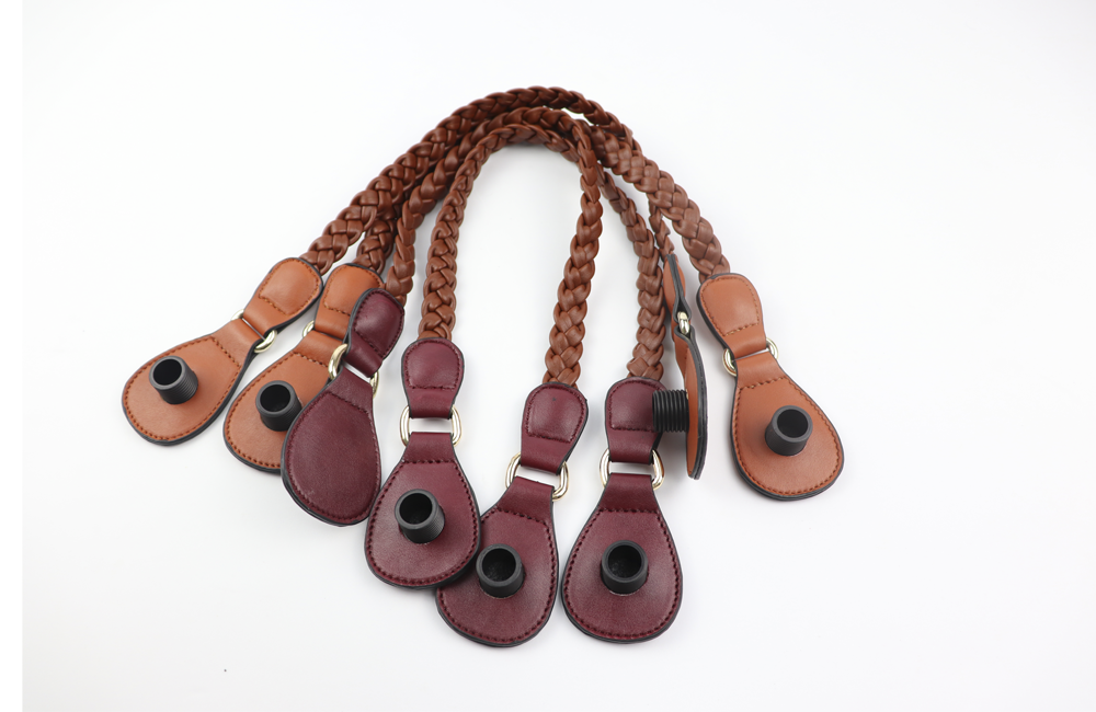 Poignées de sac en cuir Bag Handles Leather