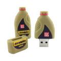 Bricolaje personalizado Pen Drive en forma de botella