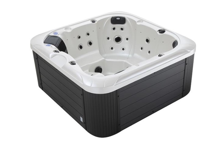 Air Tub With Chromatherapy Hot Selling Luxury Freestanding Acrylic Outdoor spa