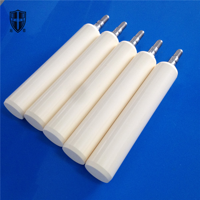 alumina zirconia বৈদ্যুতিক সিরামিক plunger খাদ অন্তরক