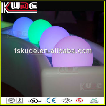 floating waterproof LED glow swimming pool ball