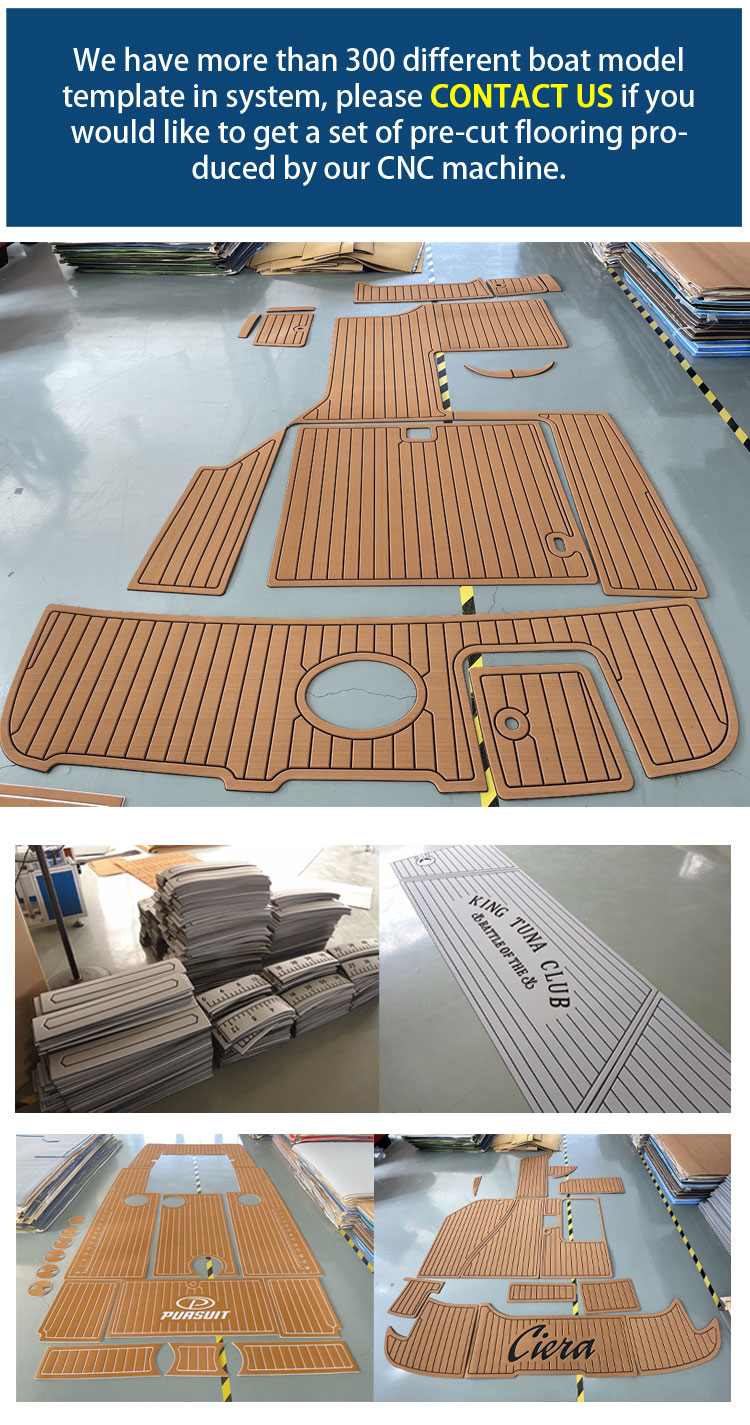 Melors CNC marine decking