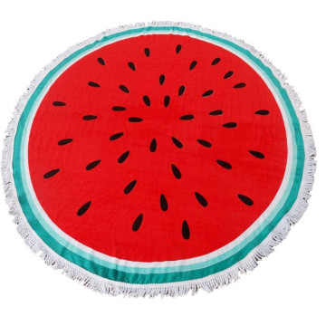 Sunbed Character Watermelon Beach Towel