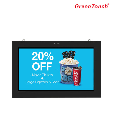 65 &quot;Outdoor Wall Mounted Advertising Display