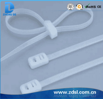 Hot Sale Double Locking Plastic Nylon Cable Tie
