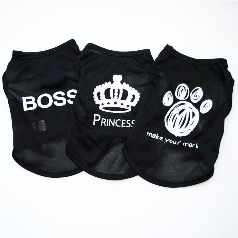Cheap Pet T-Shirt Cool Fashion Cleanse Clothes Small Dog Coat Summer Dog Vest