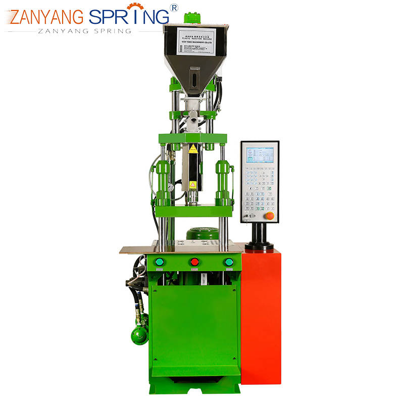 Clothes plastic nylon zipper head making machine