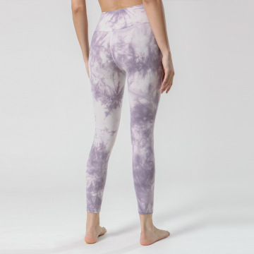 Legginsy fitness Tie Dye Legginsy z recyklingu