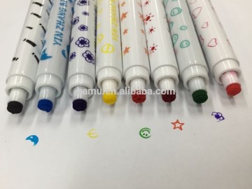 color stamp marker,stamp water color pen,washable stamp pen