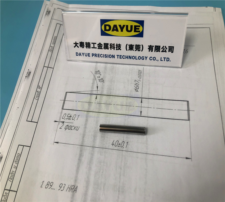 Tungsten carbide mold punch Manufacturing tools Company