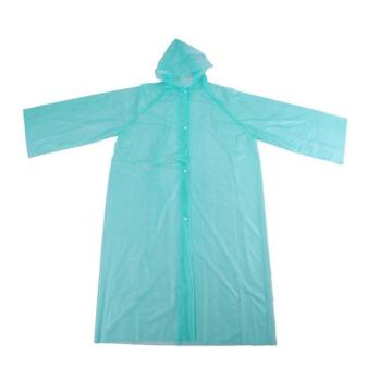 Imperméable jetable PE vert clair