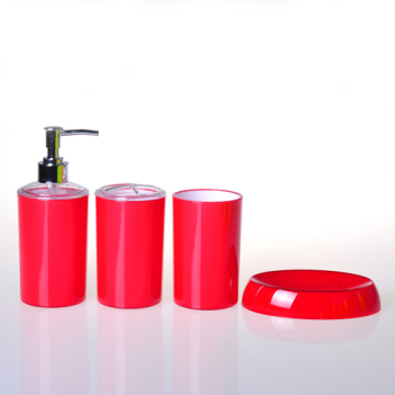 bathroom accessory set PS plastic double thickness