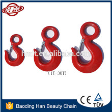 Forged G80 Eye Hook With Safety Latch