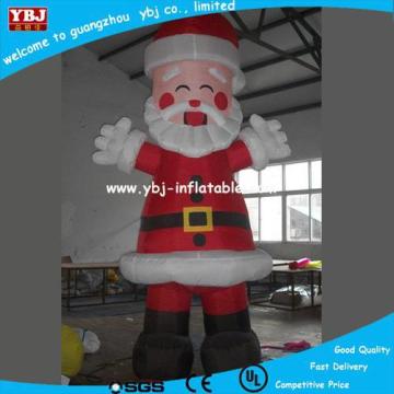 2015 Guangzhou YBJ Custom inflatable christmas, inflatabe christmas santa claus