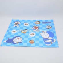 blue cartoon printing custom glasses cloth