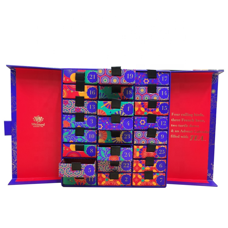 Advent calendar paper box Advent calendar paper box
