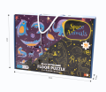 Pavimenti per puzzle in carta da 48 pezzi per bambini