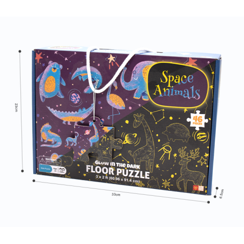 48-teilige Tierpuzzles für Kinder im Alter von 4-8