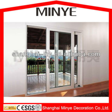 balcony aluminum large glass sliding divide door/balcony sliding glass door