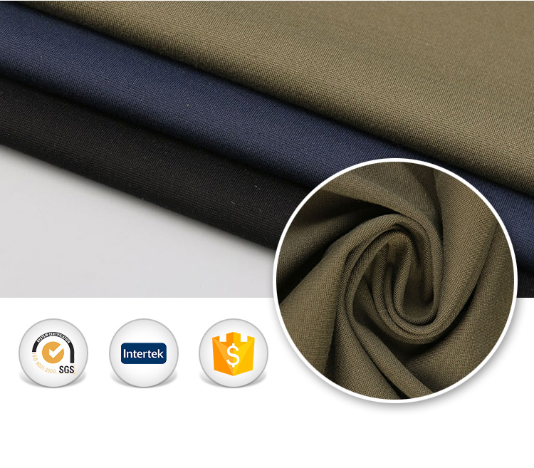 Colorful polyester rayon plain ponte ponti roma stock knit fabric