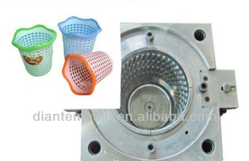 Plastic waste basket mould/molding