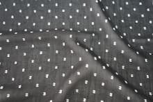 Polyester CDC Multi Color Swiss Dot Jacquard Fabric