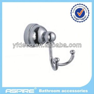 Chrome single robe hook