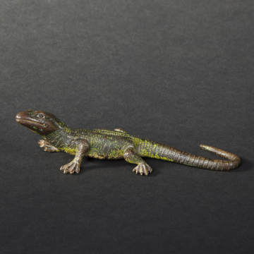 Hot sale custom metal bronze lizards sculpture