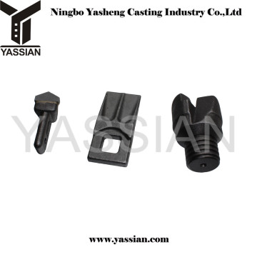 Auger quick change teeth/bit