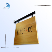 Custom design professional guide office wooden signage