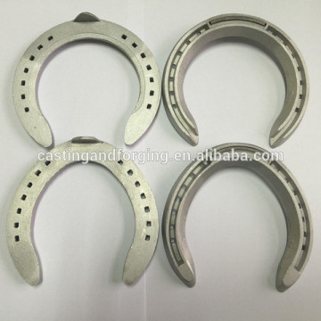 Super quality forged racing horseshoes and aluminum alloy horseshoes