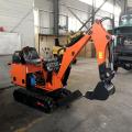 konstruksi kecil 0.8ton 1ton 1.5ton mini crawler excavator