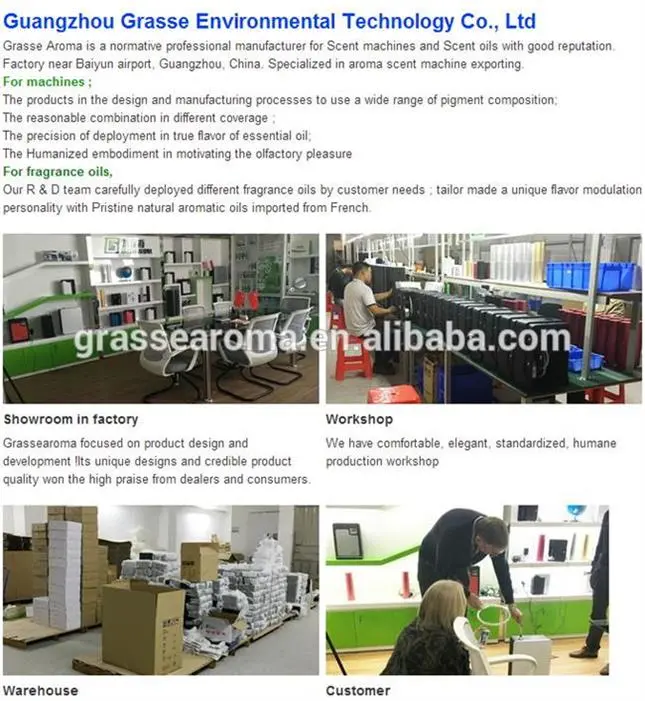 New Atomization Technology Grassearoma Fragrance Air Refreshing Machine