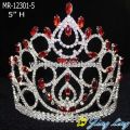 Rhinestone Red Wholesale Pageant Crowns