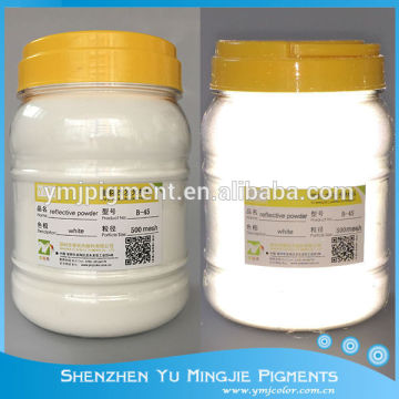 White Reflective Powder, Reflective Paint/ Fabric Glass Beads