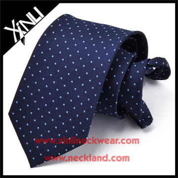 Cheap Jacquard Woven Neck Tie Zipper Polyester