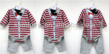 100% Cotton Boutique Newborn Infant Clothing Set Baby Boy Clothing Patterns "11"