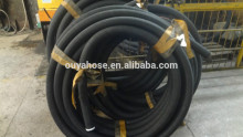 Steel wire spiraled rubber hose
