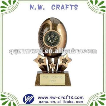 Sport and football trophy,resin football trophy