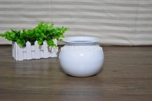 Round Enamel Belly Flower Pot Storage Pot