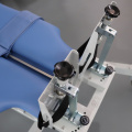 Blue ford tilt table medical vertical rehabilitation bed