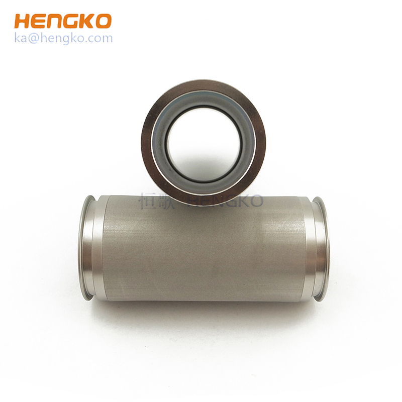 HENGKO High Quality Stainless Steel Filter Tube Porous Metal Filter Tube