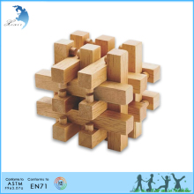 Wholesale Custom IQ Pyramid Puzzle Wodden Cube Jigsaw Puzzle