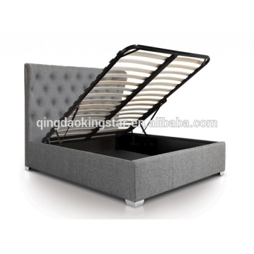 linen ottoman storage bed