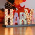 4 Pack Decorative Signs Harvest Table Decoration