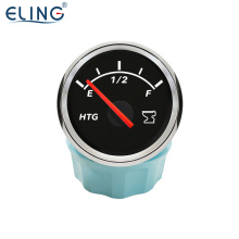 ELING 52mm Tank Level Gauge - 0-190ohm, 12V/24V, Red Backlight