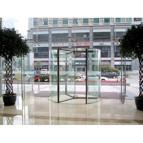 All Glass Automatic Revolving Doors With CE