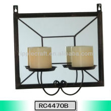 Beautiful wrought iron wall hanging candle holder