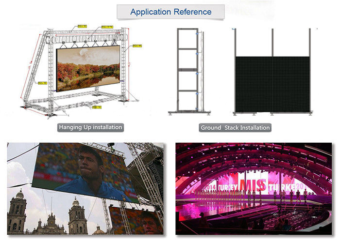 stage background curtain led display