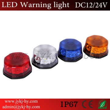 12V 24V Red Blue White Amber LED flashing magnetic strobe lights